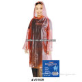 pe disposable raincoat poncho